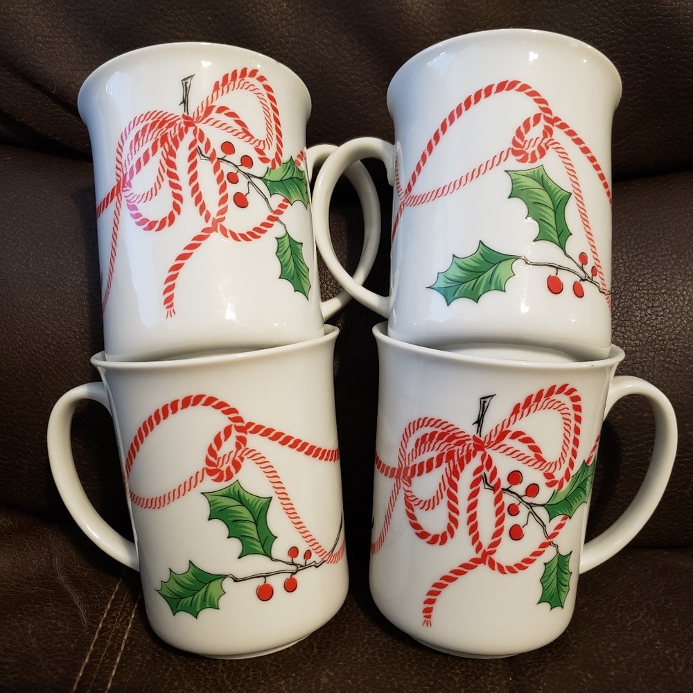 Rubel & Co. Holiday ties coffee cups